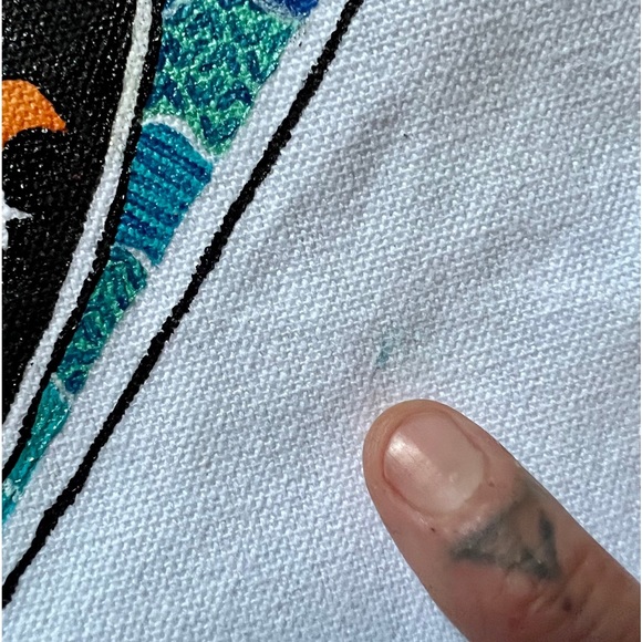 1990’s Celestial sun moon stars canvas handbag - Picture 9 of 9